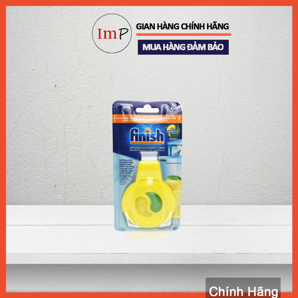 Khử mùi máy rửa bát Finish - Tinh dầu treo thơm máy rửa bát  - ImP