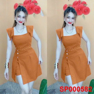 Đồ bộ đùi thun cát hàn kiểu 582