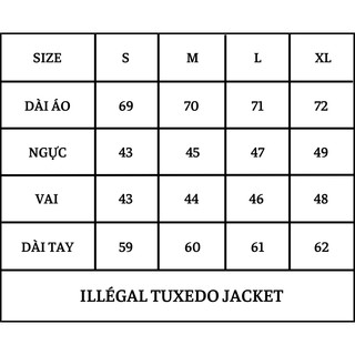ILLÉGAL Áo Khoác SHAWL LAPEL BLAZER