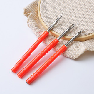 Bút chọc len Ladyco màu đỏ - Kim Thêu Len Xù Punch Needle Tool
