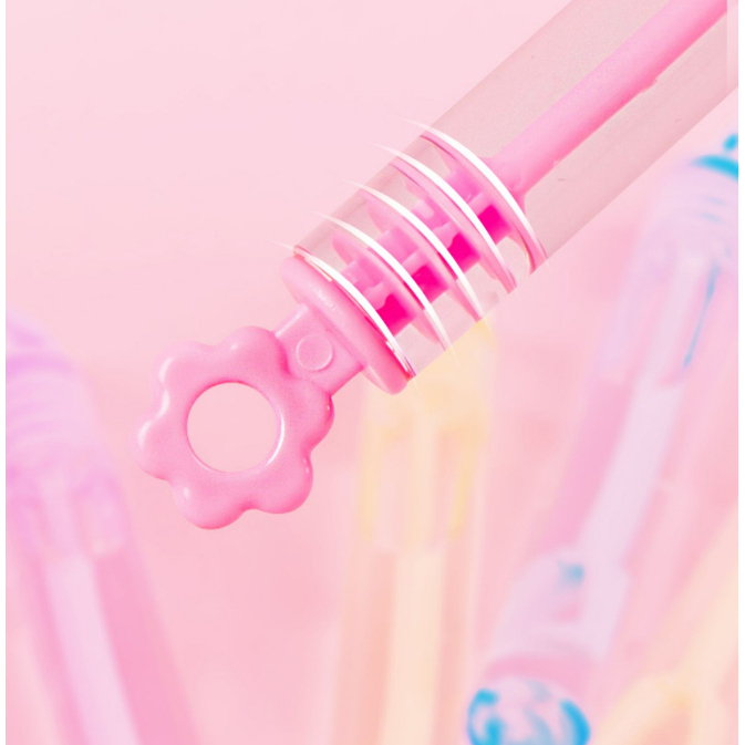 Lọ thổi bong bóng xà phòng dễ thương, đồ chơi mùa hè, hộp que thổi bong bóng, đồ chơi mùa hè, dã ngoại công viên