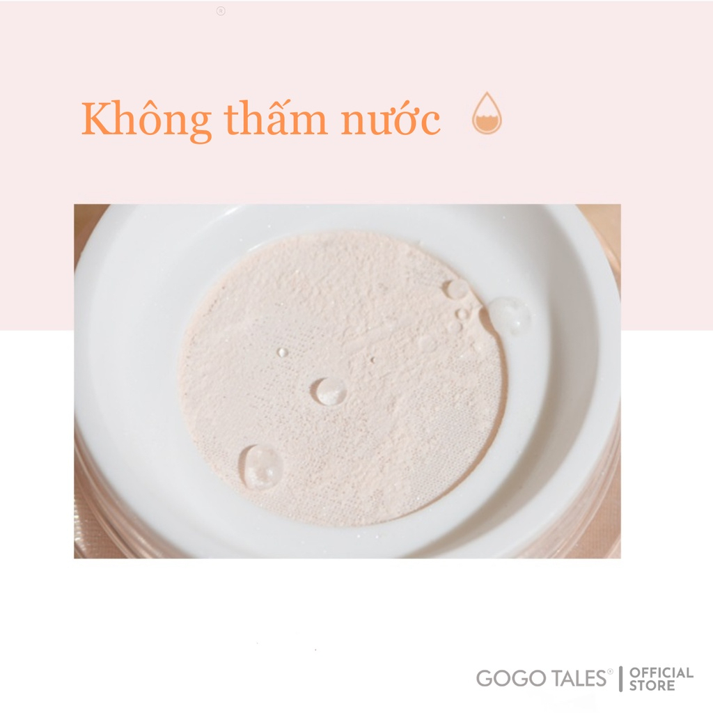 Phấn phủ kiềm dầu Gogo Tales lâu trôi nội địa trung chính hãng Phấn phủ dạng bột Nara GT278 nâng tone tự nhiên