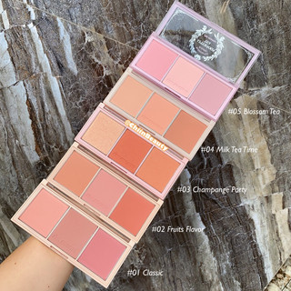Có sẵn - Bảng phấn má hồng IM MEME Afternoon Tea Blusher Palette