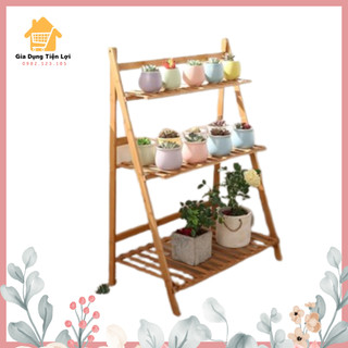 Kệ gỗ để cây cảnh, giày dép, đồ phụ kiện, trang trí trong nhà