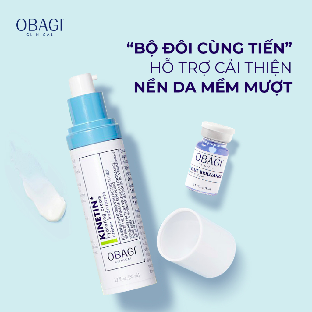 [MINI] Dung dịch peel da tại nhà - Obagi Clinical Blue Brilliance Triple Acid Peel 8ml - Giảm mụn, tái cấu trúc nền da