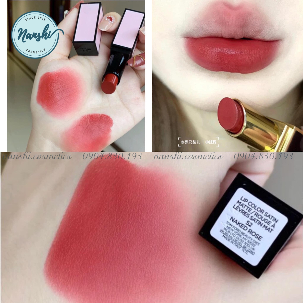 Son Tom Ford limited vỏ hồng