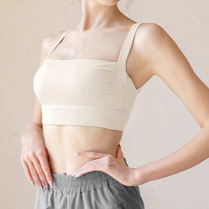 Áo Bra Dây Hở Lưng Tập Gym Yoga Zumba, Aerobic, Thể Thao, Chất Vải Lulu Áo Ngực Co Dãn Thấm Hút Mồ Hôi EVASPORT
