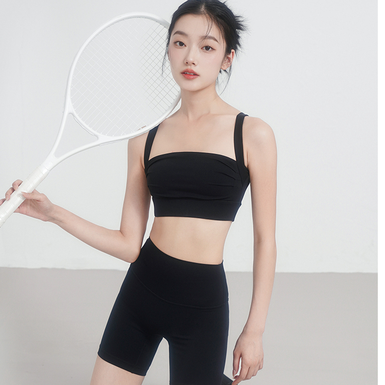 Áo Bra Dây Hở Lưng Tập Gym Yoga Zumba, Aerobic, Thể Thao, Chất Vải Lulu Áo Ngực Co Dãn Thấm Hút Mồ Hôi EVASPORT