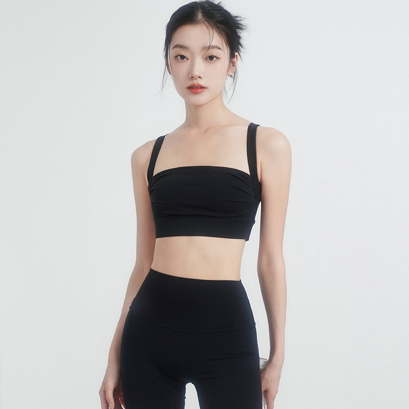 Áo Bra Dây Hở Lưng Tập Gym Yoga Zumba, Aerobic, Thể Thao, Chất Vải Lulu Áo Ngực Co Dãn Thấm Hút Mồ Hôi EVASPORT