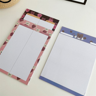 GIẤY NOTE Ô GẤU NÂU