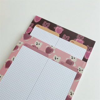 GIẤY NOTE Ô GẤU NÂU