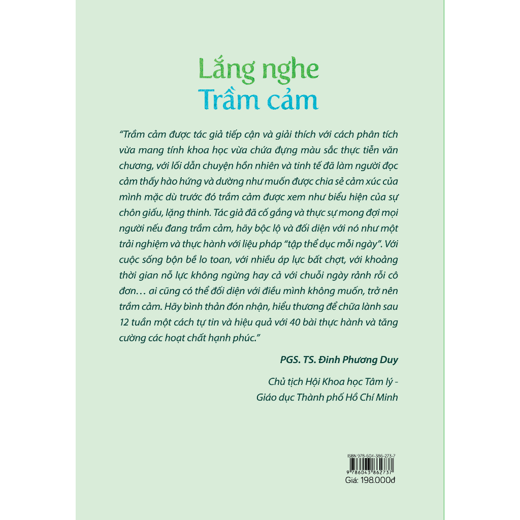 Sách - Lắng nghe trầm cảm