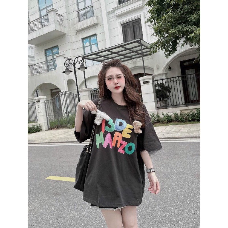 Áo thun 13de marzo cotton 100% có kèm gấu