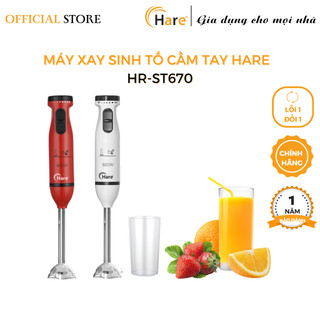 Máy xay sinh tố cầm tay - HRST670 ( 0.6L) - Thương hiệu Hare - bảo hành 12 tháng