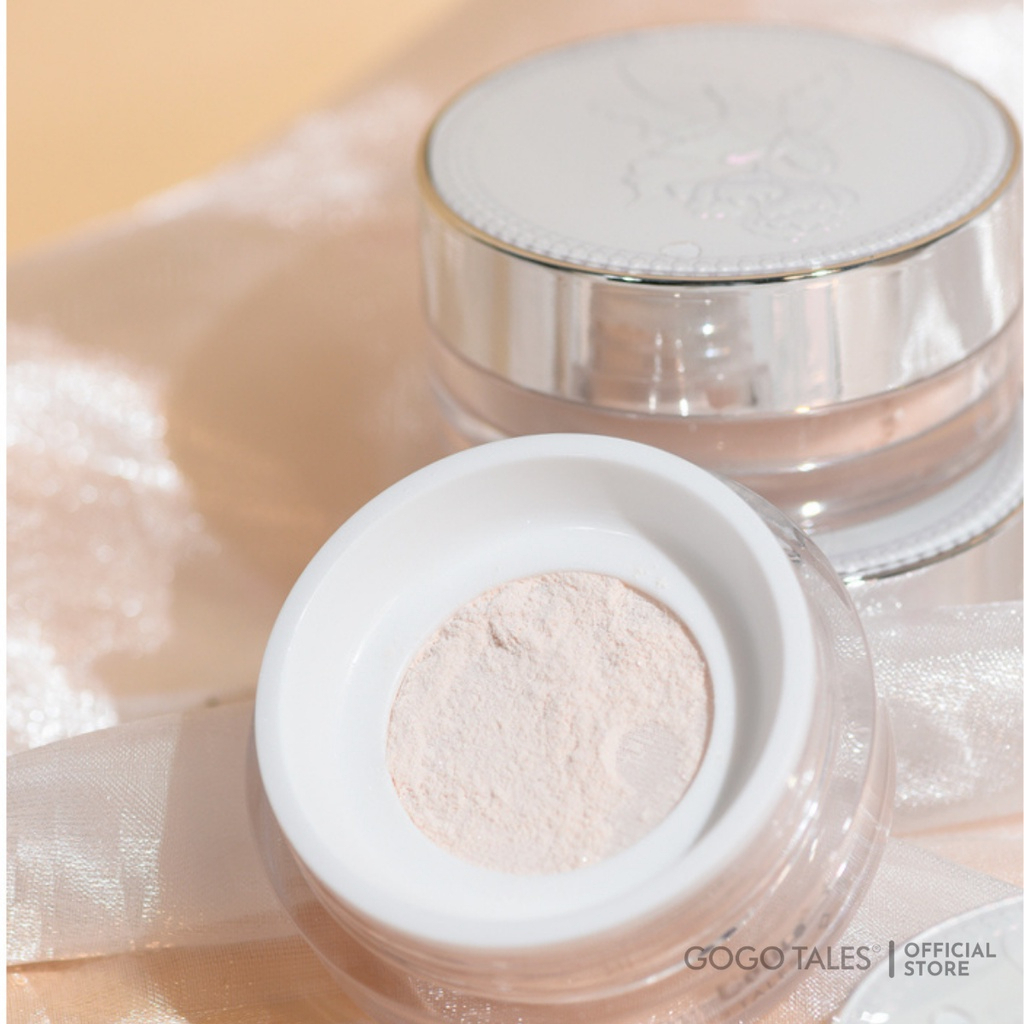Phấn phủ kiềm dầu Gogo Tales lâu trôi nội địa trung chính hãng Phấn phủ dạng bột Nara GT278 nâng tone tự nhiên