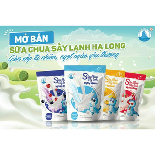 Sữa chua sấy lạnh hạ long - 4 vị siêu ngon com bo 10 gói