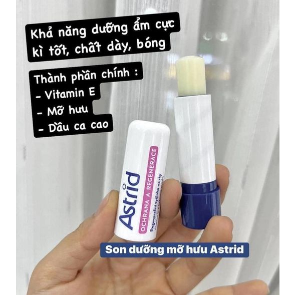 Son Dưỡng Môi Mỡ Hươu Astrid