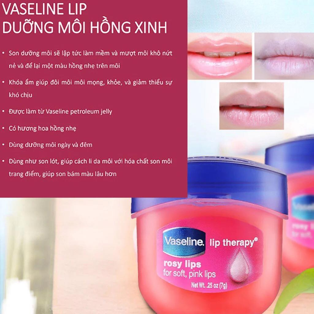 Dưỡng môi Vaseline