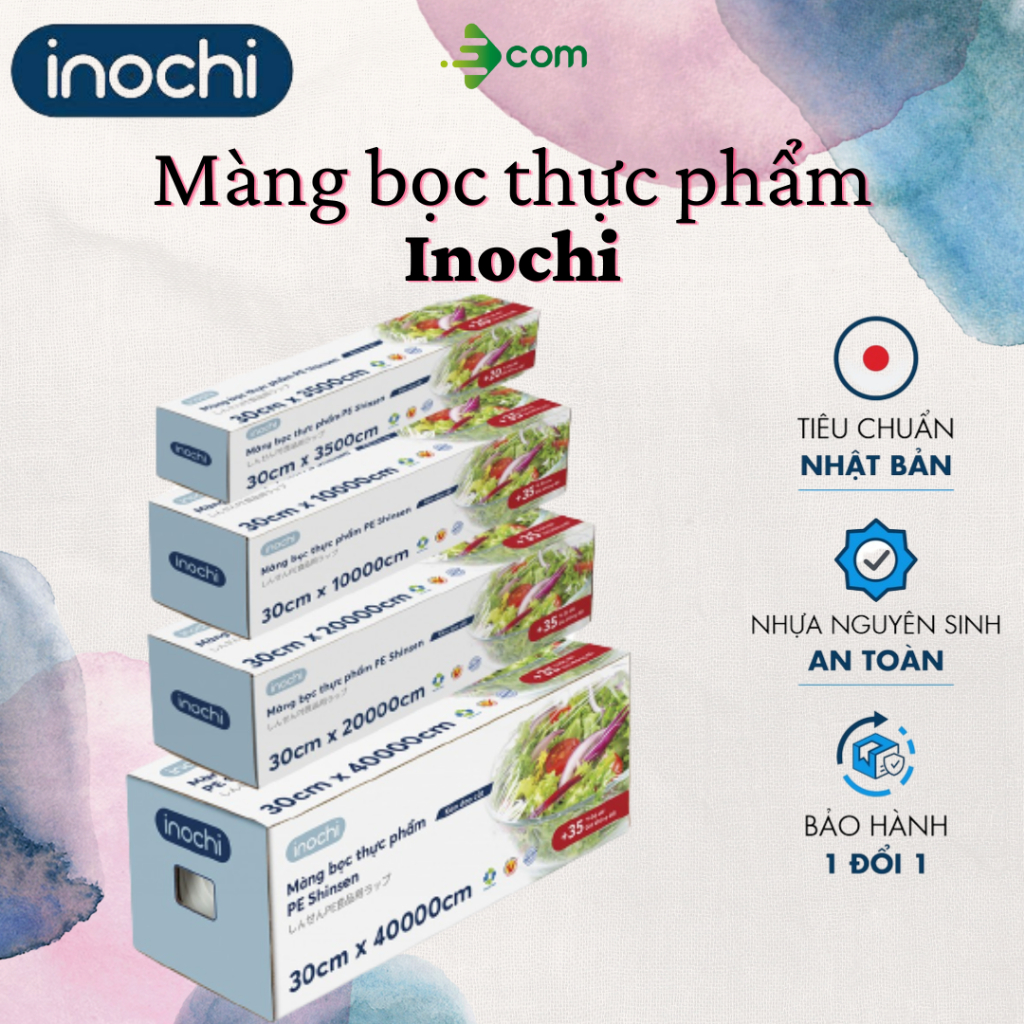 Màng bọc thực phẩm -PE Shinsen INOCHI giúp bảo quản thực phẩm an toàn tiện lợi và bảo vệ sức khỏe