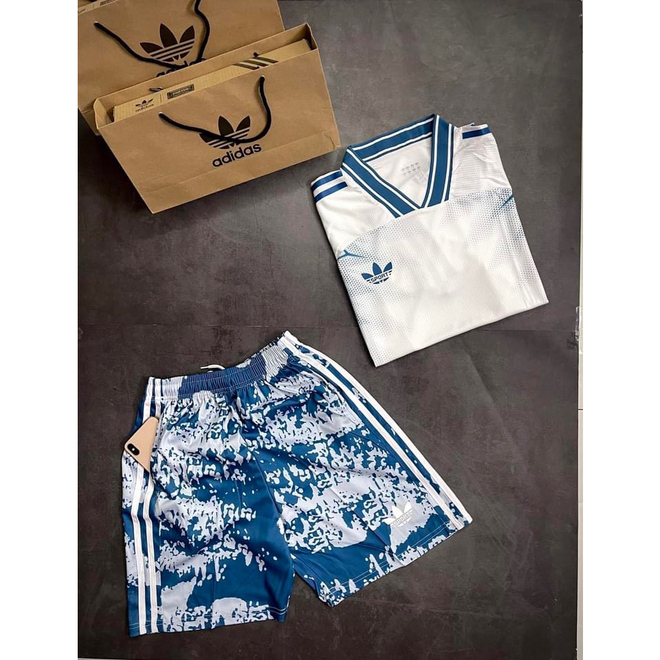 Quần có túi, Bộ thể thao HOA SEN chất mát, thấm hút mồ hôi siêu nhanh