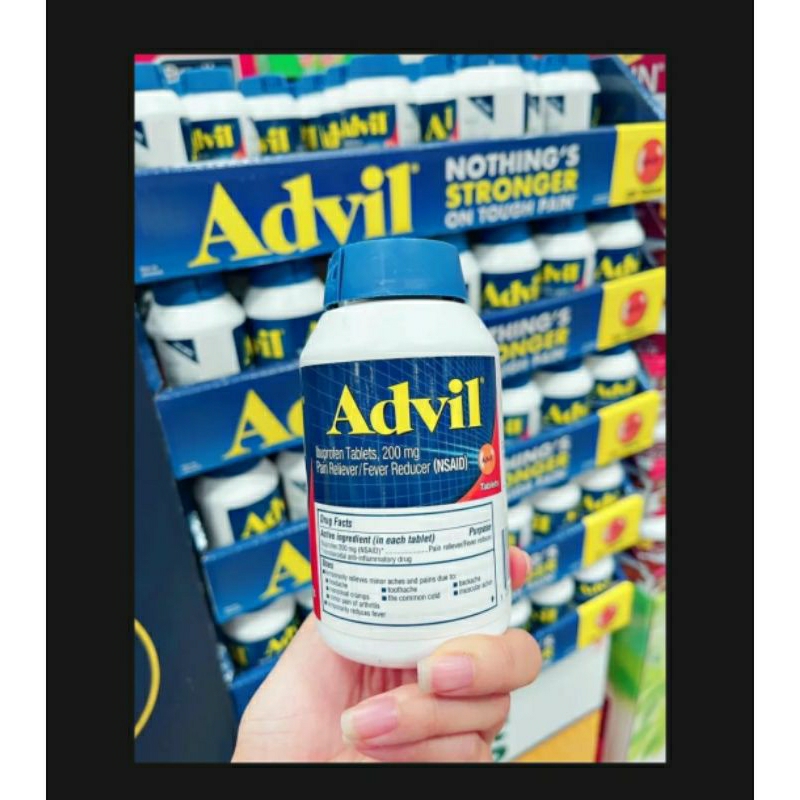 Ádvil 300 viên và 360 viên của Mỹ .Date xa.Có bán lẻ 1 lần 30 viên.