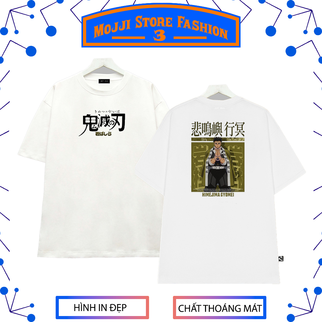 Áo thun Demon Slayer - Himejima Gyomei - cực chất giá rẻ mẫu HOT bán chạy