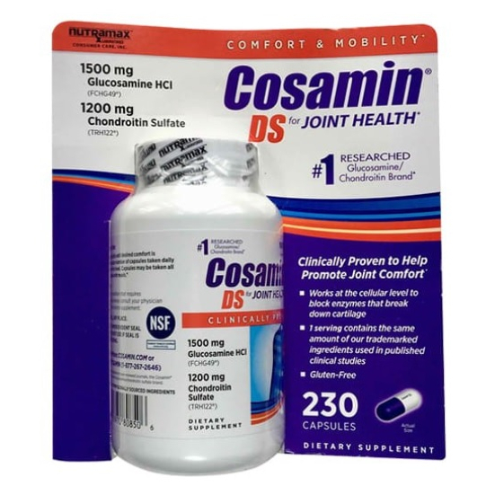 Bổ khớp mỹ cosamin 230 viên glucosamin thóai hóa xương khớp cosamin ds nutramax của Mỹ