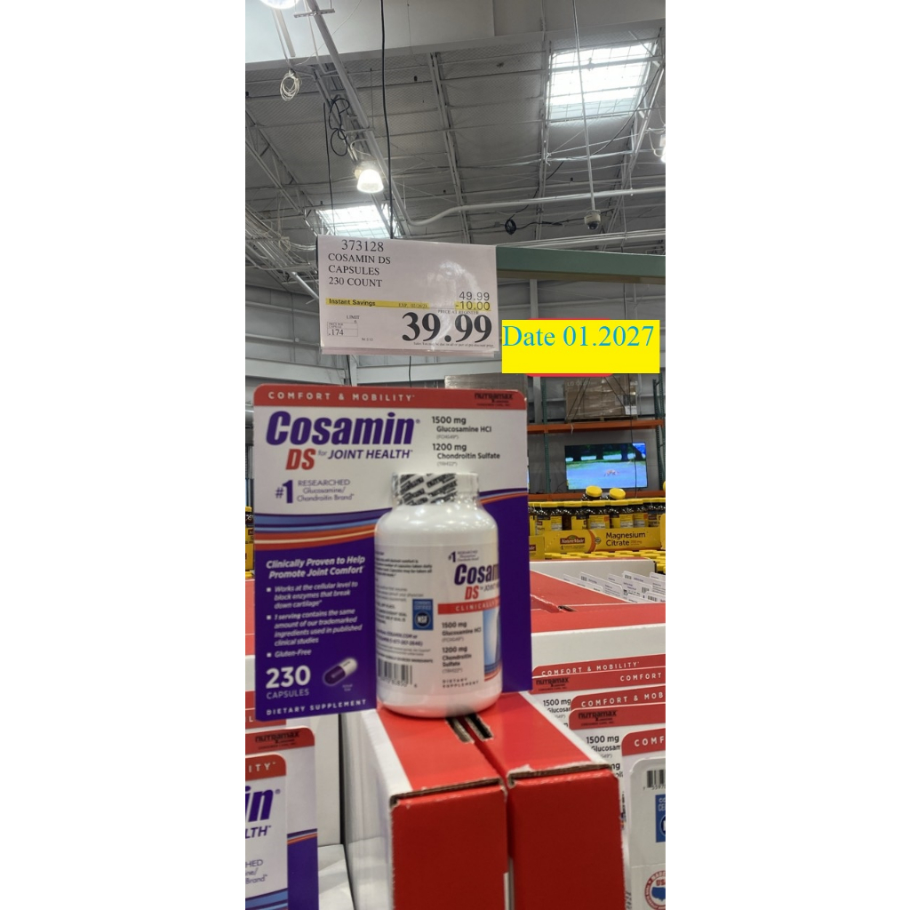 Bổ khớp mỹ cosamin 230 viên glucosamin thóai hóa xương khớp cosamin ds nutramax của Mỹ