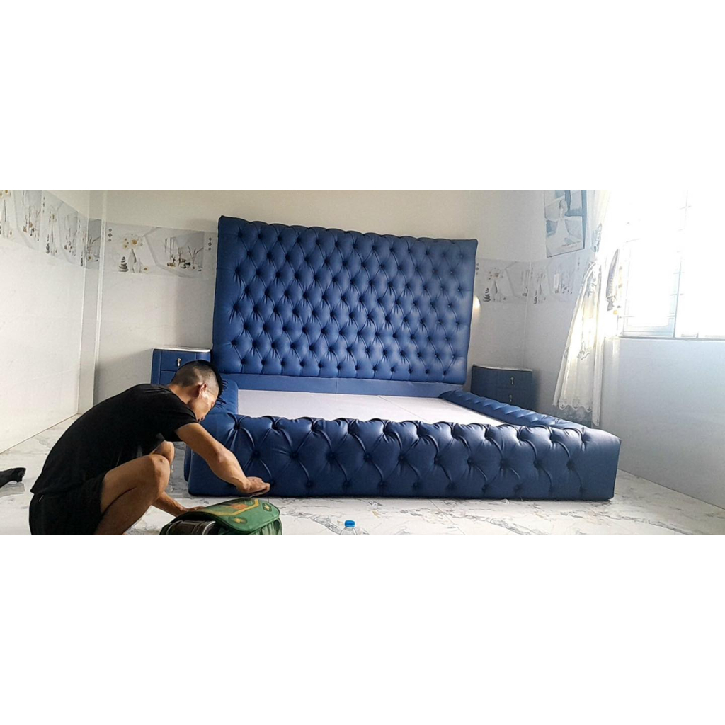 Giường bọc nệm cao cấp Adora Luxury 4 - 1m8x2m