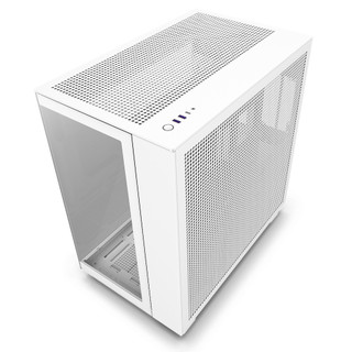 Vỏ case NZXT H9 Flow Mid-Tower (Sẵn 4 Fan F Series Quiet 120mm) - Hàng chính hãng