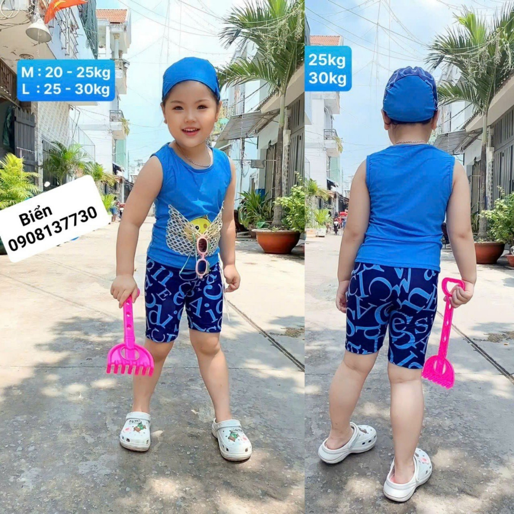 Set bơi cho bé,3 món cực dễ thương
