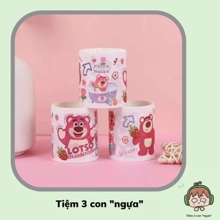 Washitape gấu dâu siêu cutee