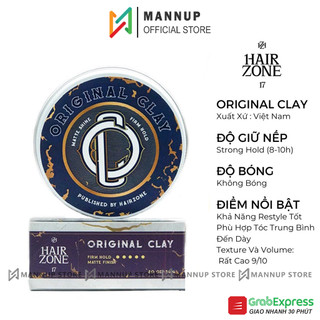 Sáp vuốt tóc original clay 56g - bản mới nhất