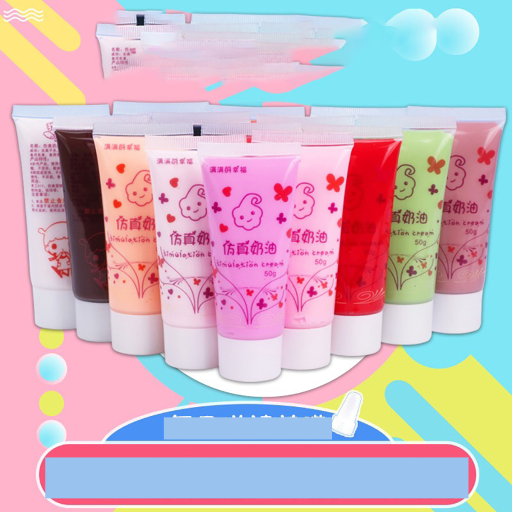 KEM KEO 50G Trang trí ốp điện thoại, toploader (tặng kèm đầu bắt kem - mẫu ngẫu nhiên)
