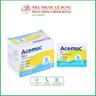 Acemuc hàng của Pháp - Hộp 30 gói