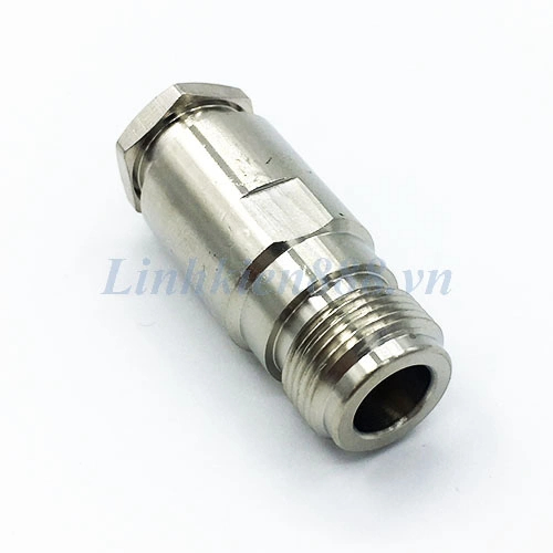 Đầu nối N female dùng cho cáp RG213 RG214 RG8 LMR400