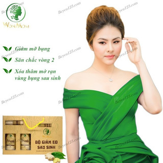 Combo giảm eo sau sinh Wonmom (4 Muối quấn bụng và các sản phẩm khác)