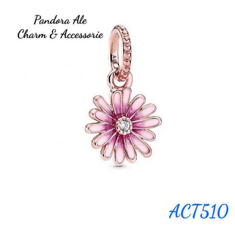 CHARM PAN ALE TREO VÀNG HỒNG HOA CÚC