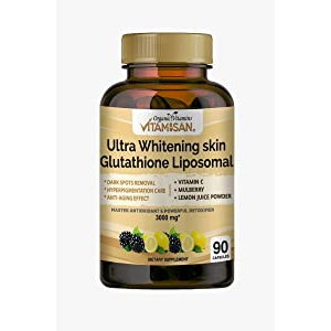 Vitamisan Ultra Whitening Skin Glutathione Liposomal 3000mg - Viên uống giúp sáng da, chống lão hóa