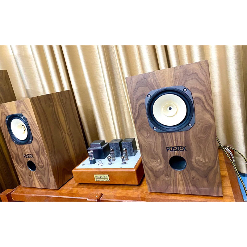 Loa toàn dãi bass 16cm Fostex FE166 lên thùng hoàn thiện