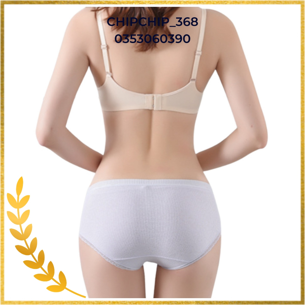 Quần Lót Nữ B08 Sexy Phối Ren Đính Nơ Cạp Vừa Gân Tăm, Quần Chíp Ren Nữ Sinh Trẻ Trung Nhât Bản Nâng Mông Gợi Cảm Dễ Thư