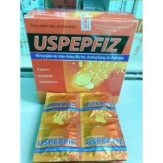 Viên sủi tiêu hóa Uspepfiz new Hỗ trợ đầy hơi khó tiêu
