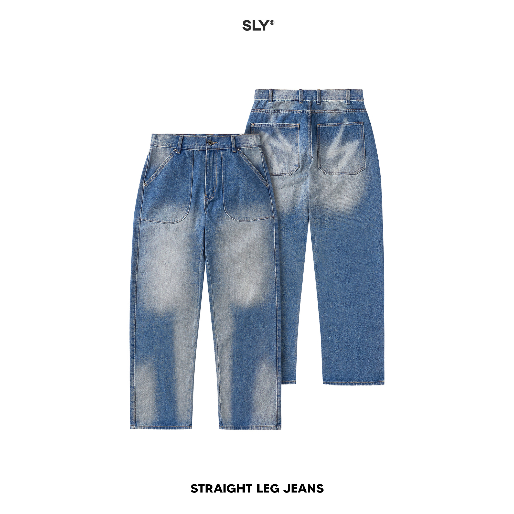 Quần dài SLY Denim Washed