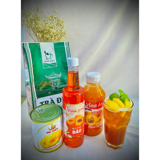 [ COMBO TRÀ ĐÀO ] - Trà trái cây - Trọn bộ - Ngon hơn