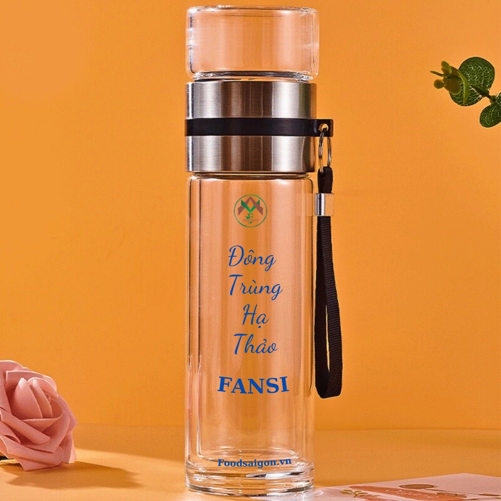 [Mã BMICB15 giảm 10% đơn 0đ] Bình pha trà thủy tinh 2 lớp cách nhiệt, Dung tích 420ml | BigBuy360 - bigbuy360.vn