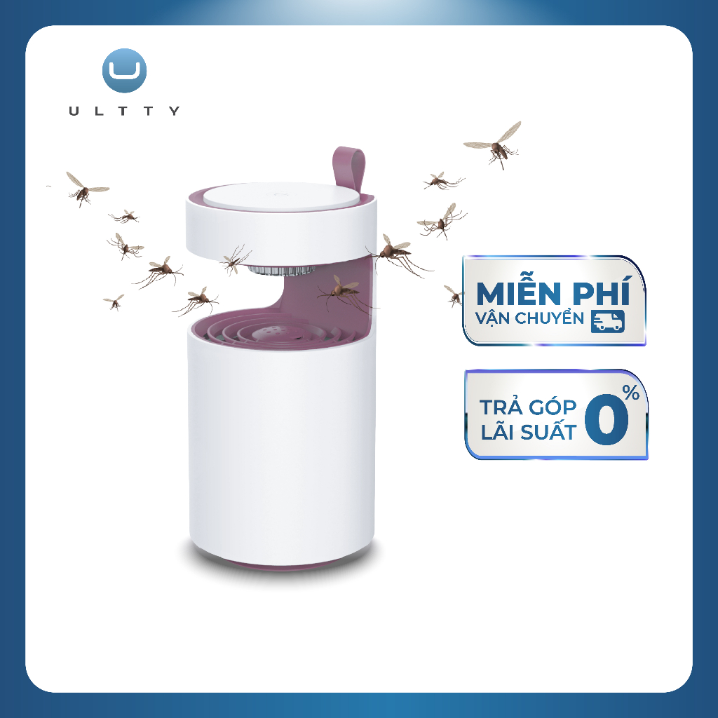Máy bắt muỗi thông minh ULTTY MKL - Đèn bắt muỗi, côn trùng thế hệ mới - Hàng chính hãng