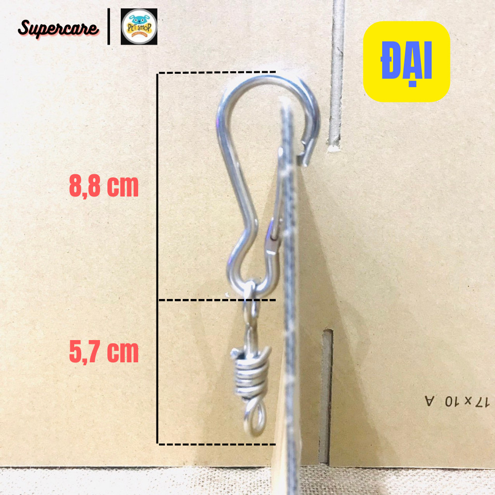 Móc Khoá Inox Đa Dụng -Hàng chuẩn inox 304