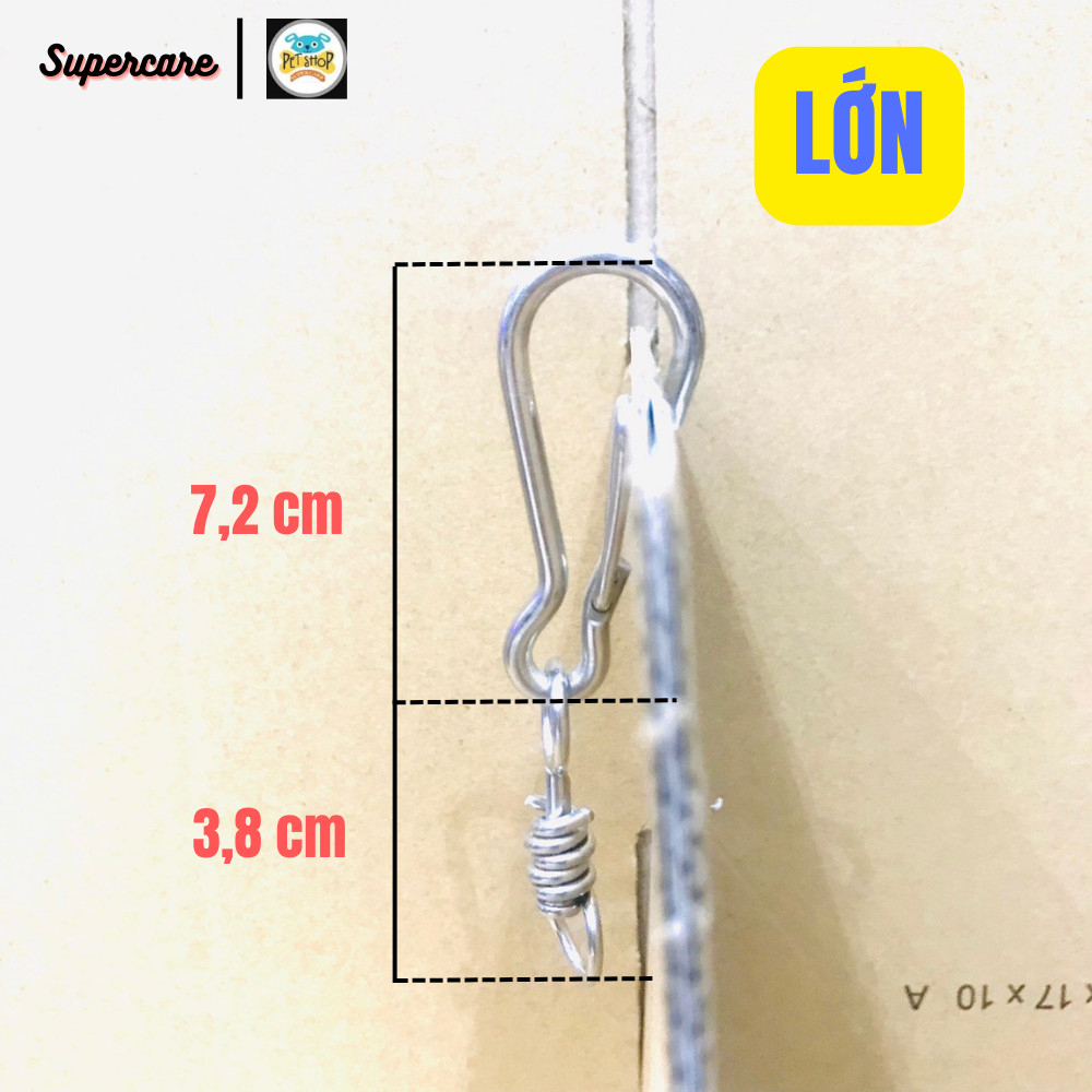 Móc Khoá Inox Đa Dụng -Hàng chuẩn inox 304