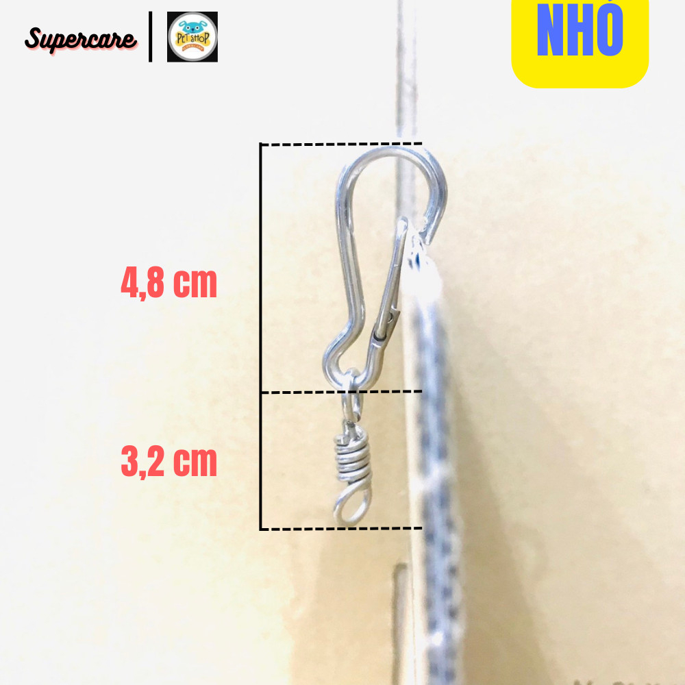 Móc Khoá Inox Đa Dụng -Hàng chuẩn inox 304