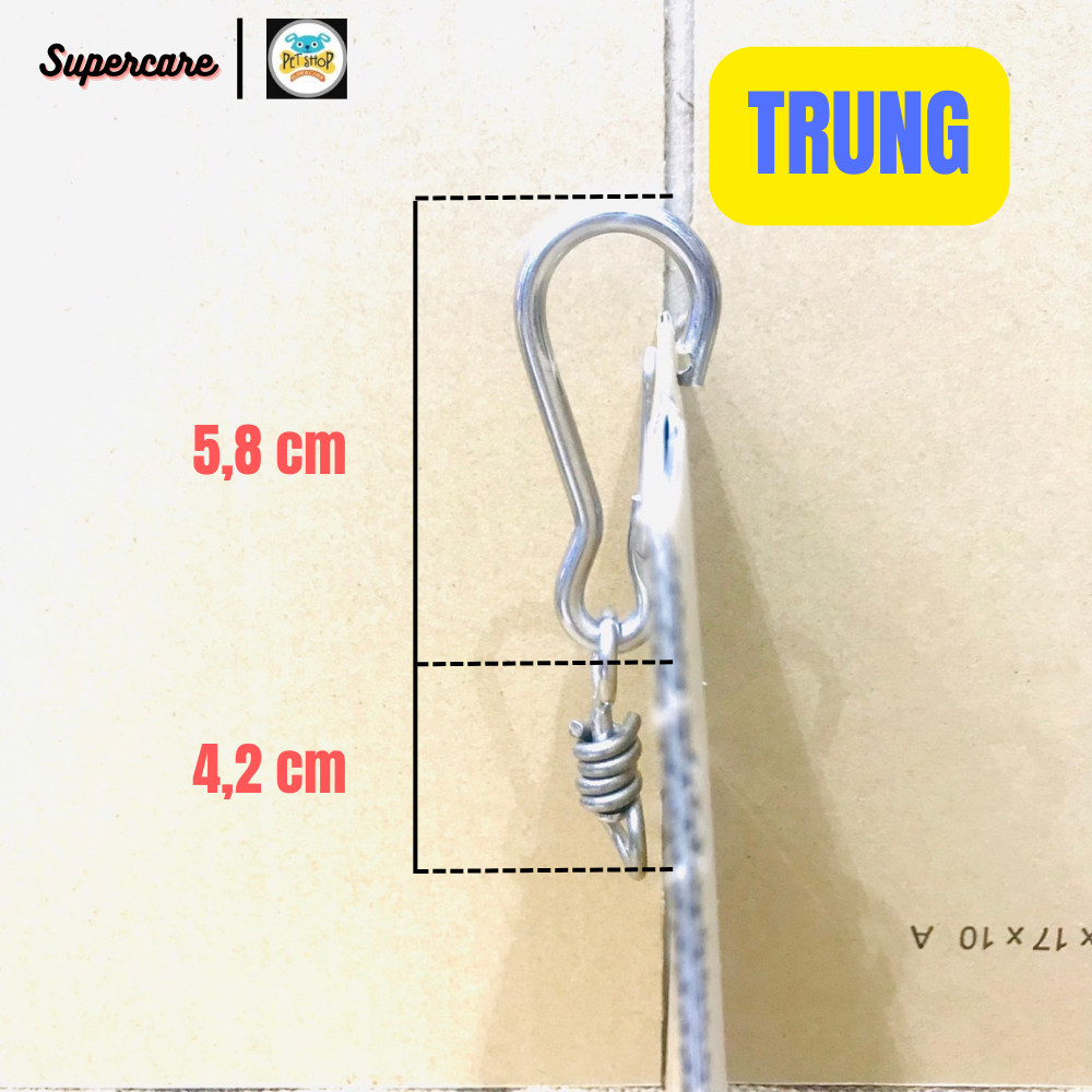 Móc Khoá Inox Đa Dụng -Hàng chuẩn inox 304
